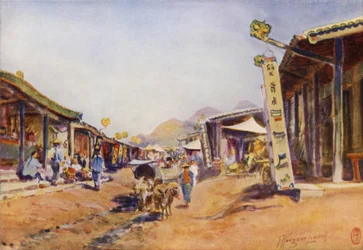 Shan-Hai-Kwan, die Hauptstraße